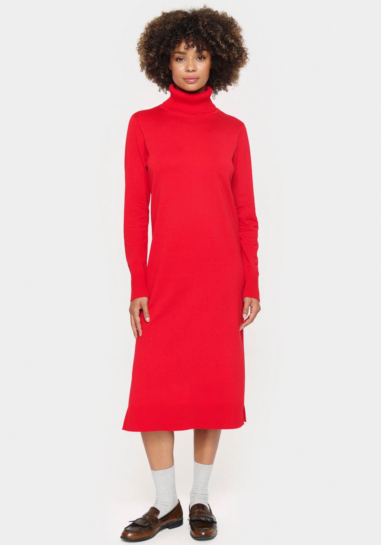 Saint Tropez Strickkleid MilaSZ Roll Neck günstig online kaufen