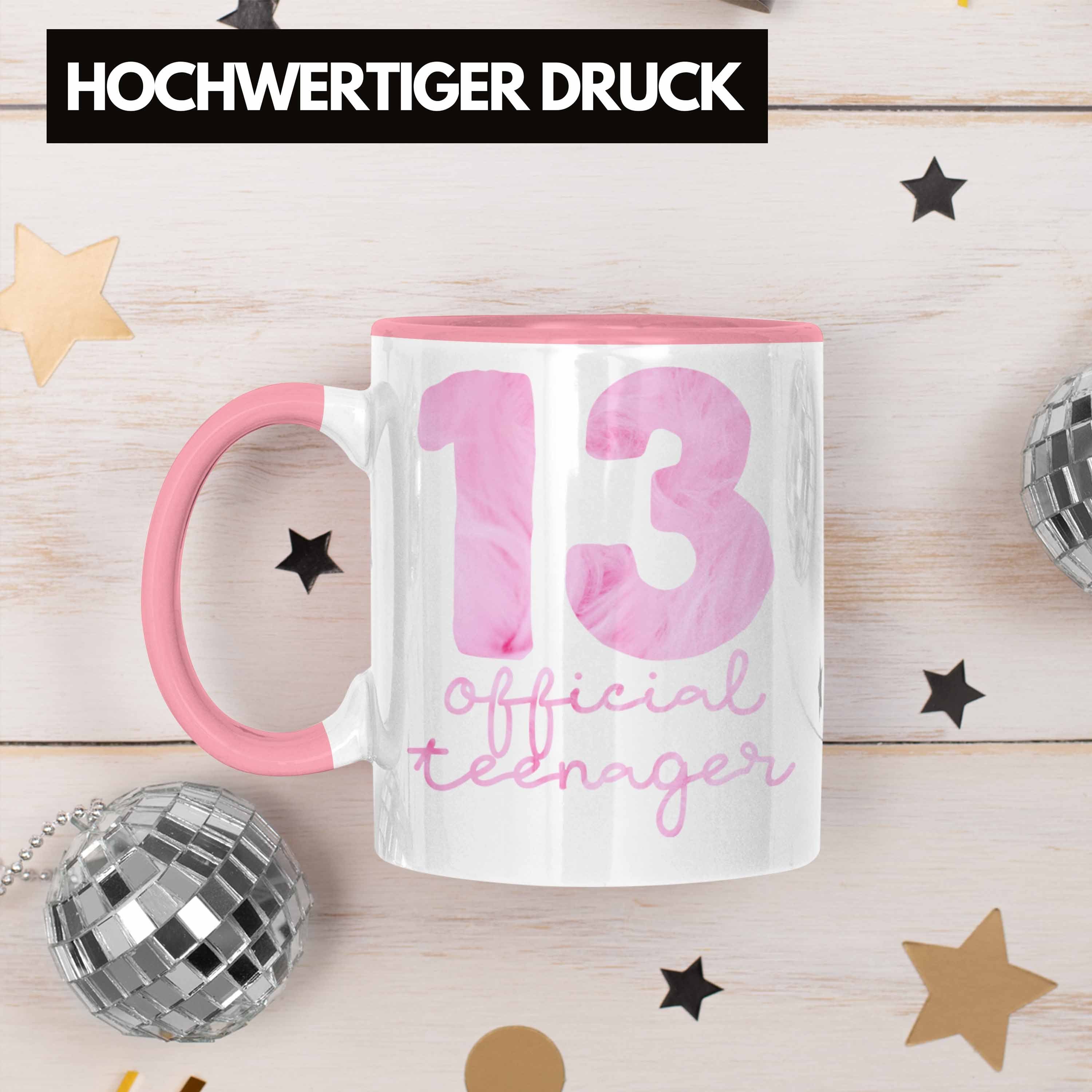 Trendation Tasse 13. Geburtstag Tasse Mädchen Official Teenager 13er Geburtstag Gesche