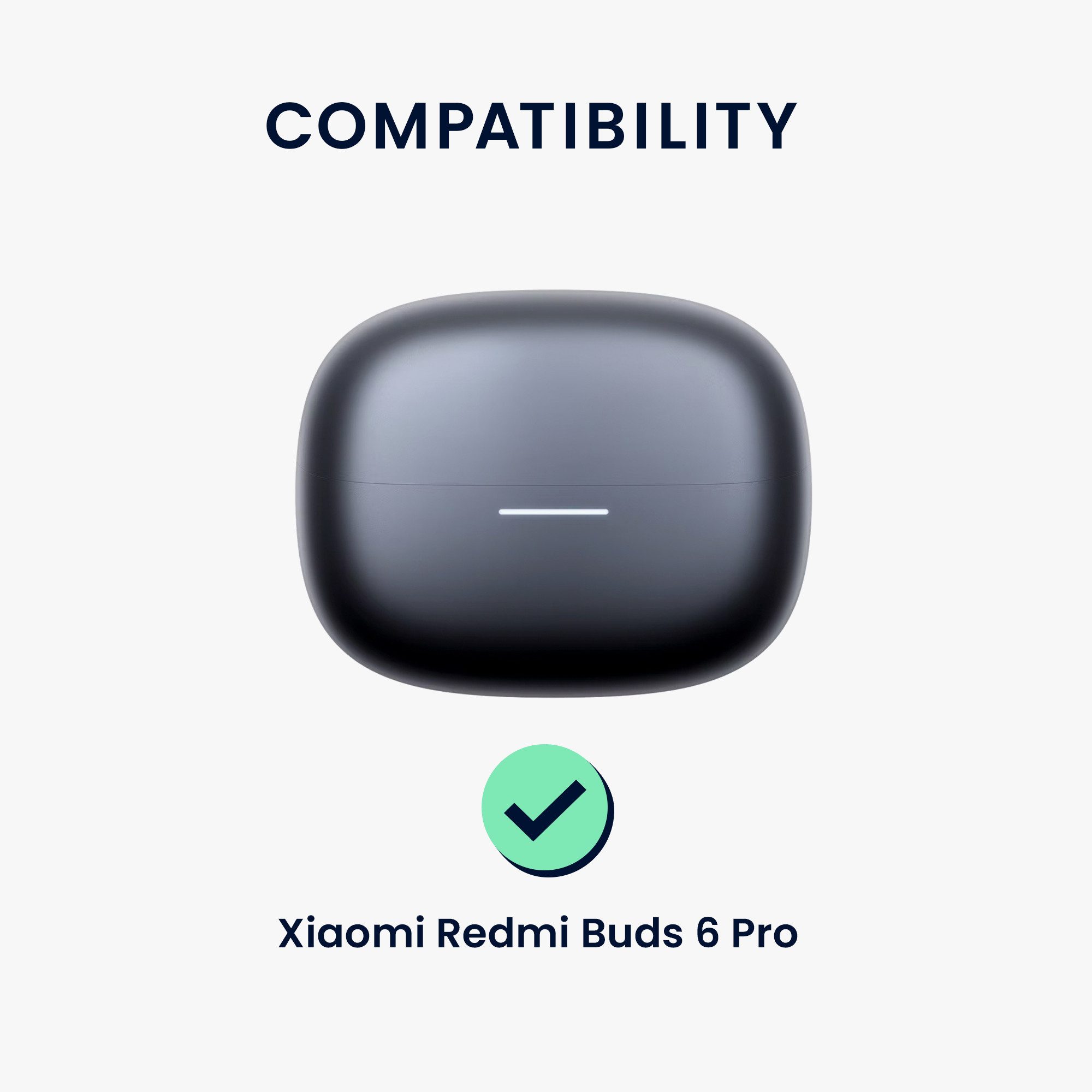 kwmobile Etui Hülle für Xiaomi Redmi Buds 6 Pro Kopfhörer, Silikon Schutzhü günstig online kaufen