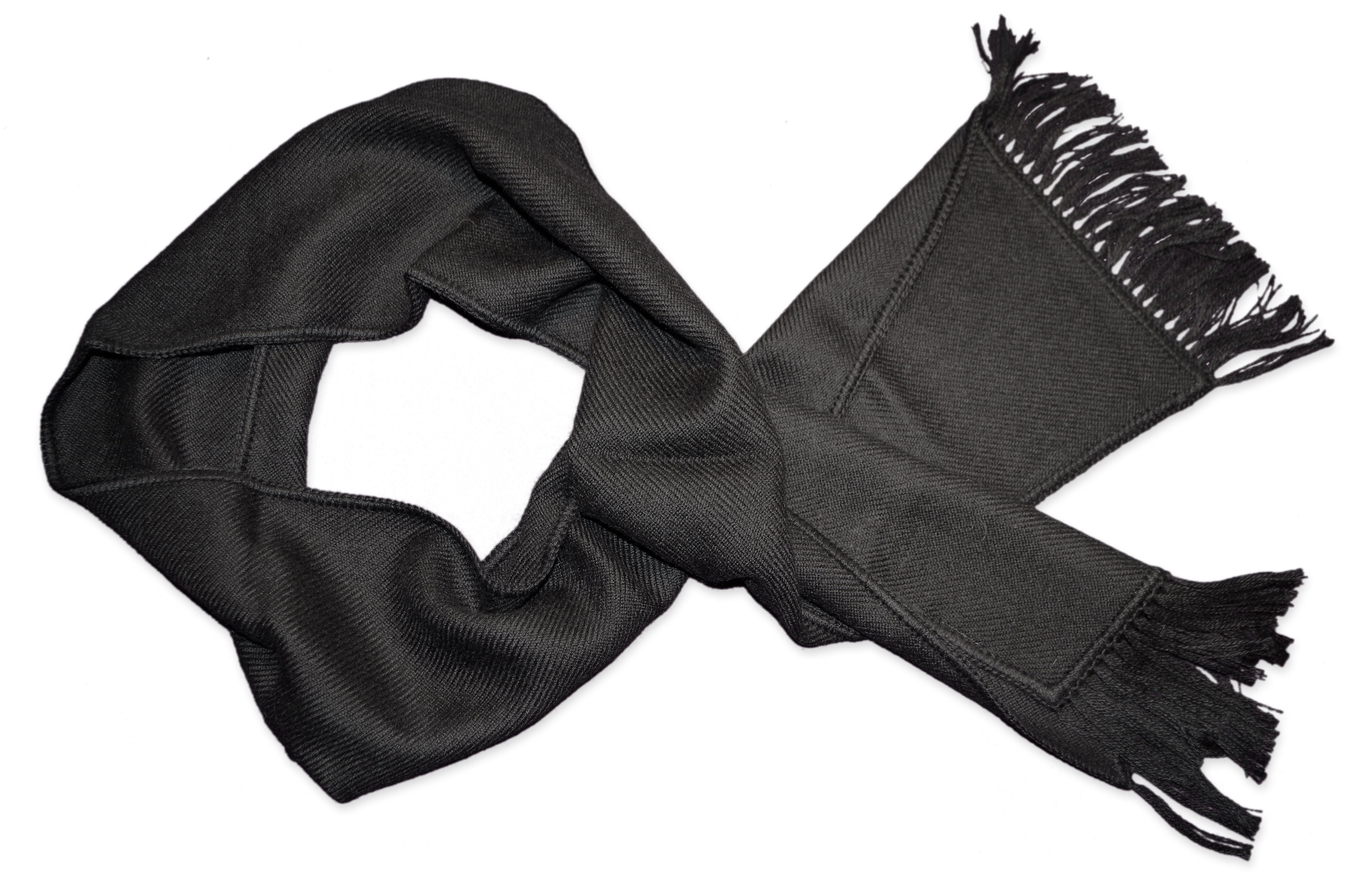 Posh Gear Wollschal Alpaka Schal Monocromatico aus 100% Alpakawolle