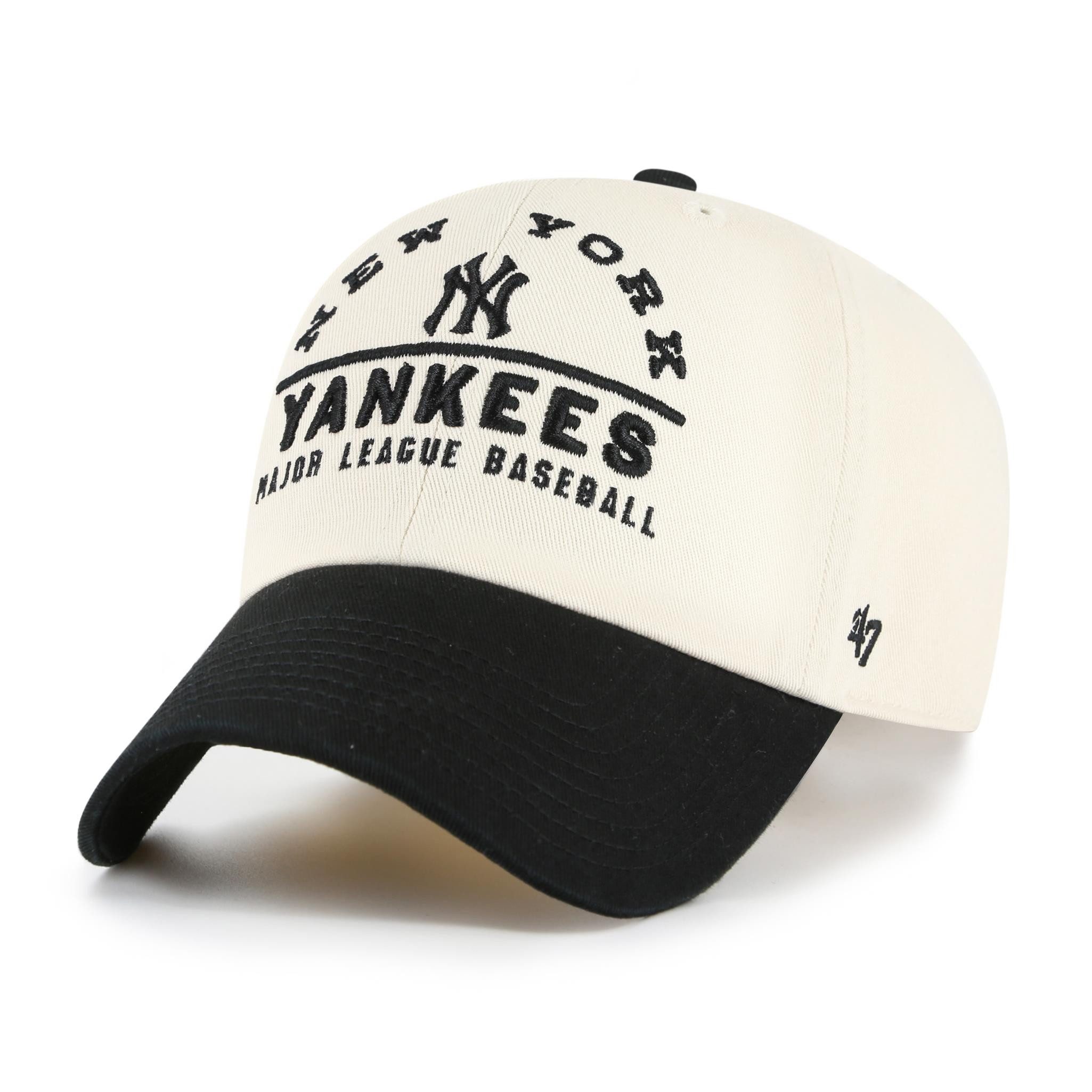 Baseball Cap '47 Brand MLB Cap New York Yankees WINDHAM '47 Clean Up Natural