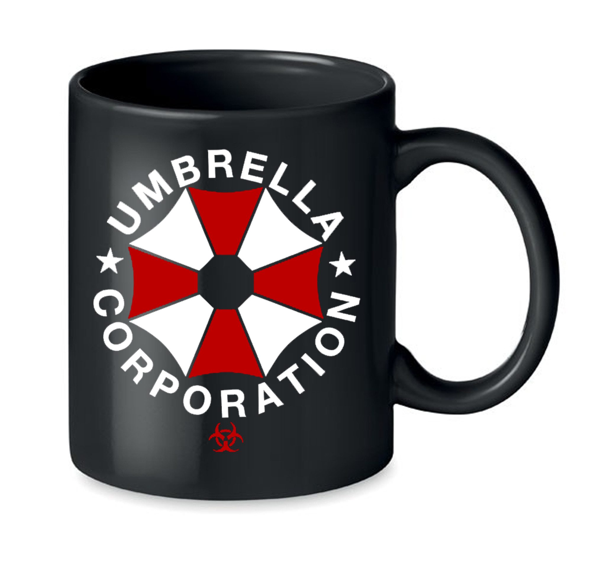 Blondie & Brownie Tasse Umbrella Keramikbecher Retro Konzernsymbol Print Fanmotiv Kult, 1-tlg., Keramik, Umbrella_Tasse Retro Konzernsymbol Becher