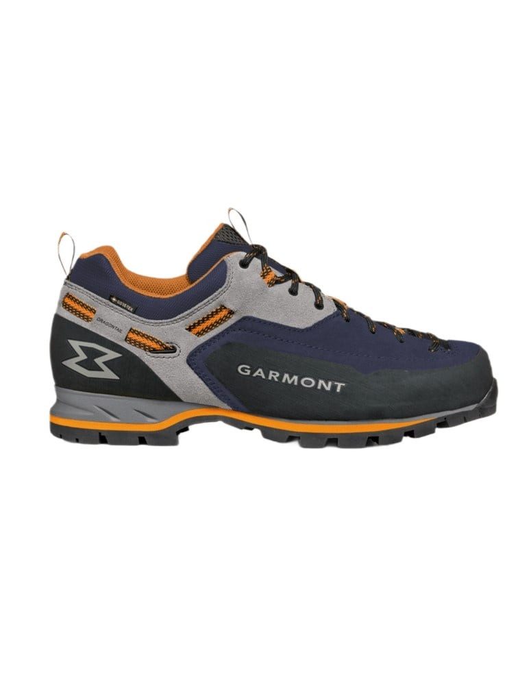 Garmont Dragontail MNT Evo GTX (Veloursleder, wasserdicht, Zustieg) blau/grau Wanderschuh