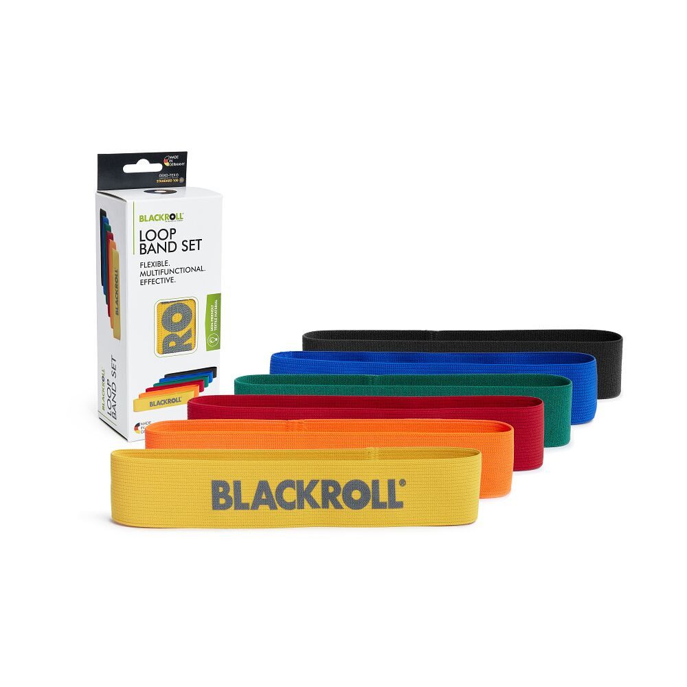 Blackroll Stretchband Loop-Bänder-Set, Made in Germany