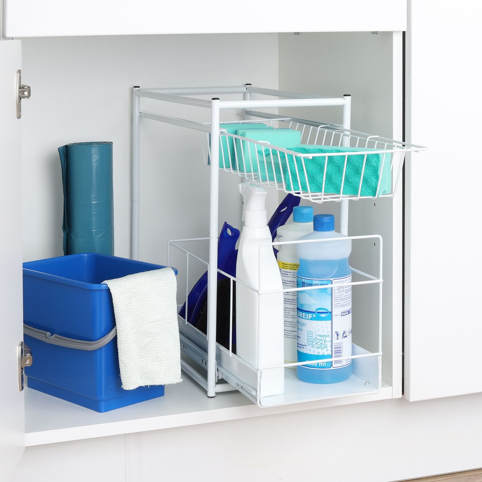Gravidus Schublade Einbauschublade, Spülschrank Küchenschublade