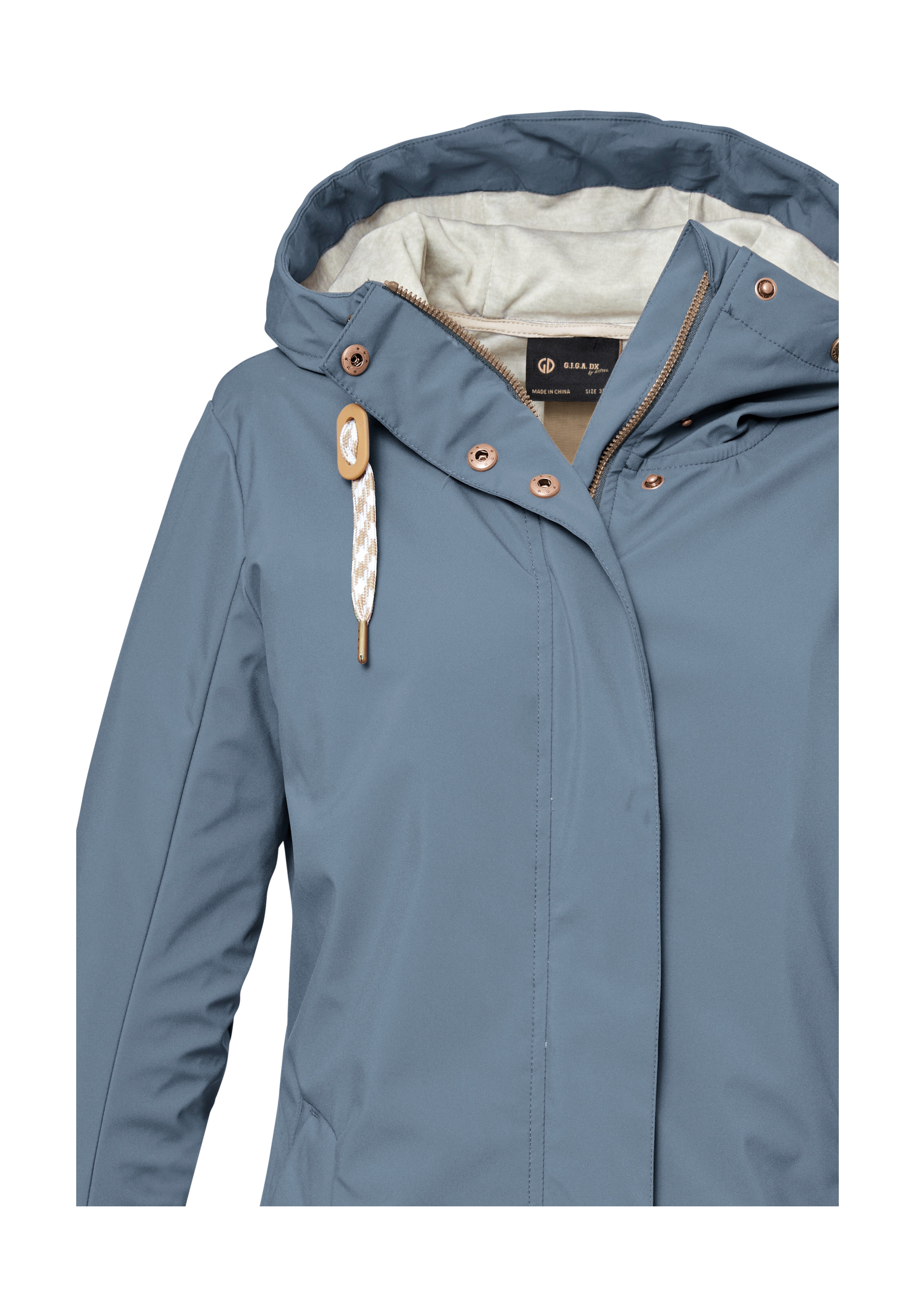 G.I.G.A. DX by killtec Softshellparka GS 16 WMN SFTSHLL PRK Wasserdichter, atmungsaktiver Parka aus recycelten Materialien