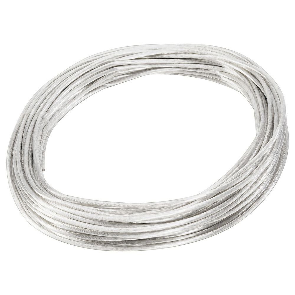 SLV Deckenleuchte Tenseo Seilsystem, Niedervolt-Seil, 4 mm², weiß, 20 m, keine Angabe, Leuchtmittel enthalten:, warmweiss, Seilsystem | Seilsysteme