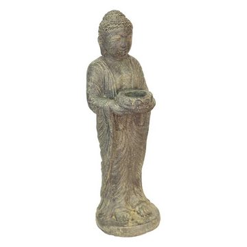Oriental Galerie Dekofigur Buddha Figur stehend Kerzen Teelichthalter 50 cm (1 St)