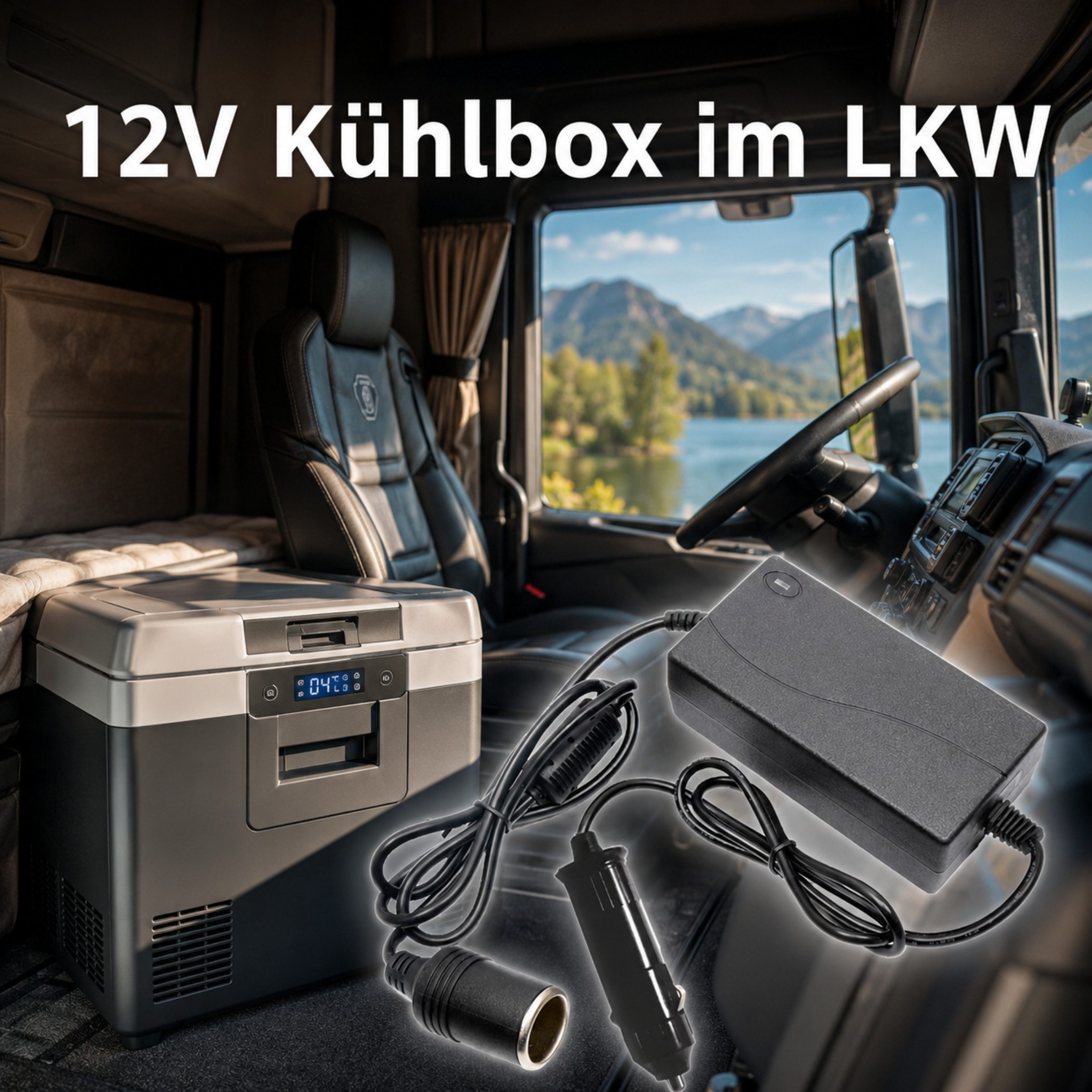 Bolwins Spannungswandler J40C Spannungswandler Inverter LKW DC 24V auf 12V Zigarettenanzünder, (Packung, 1 St., 1x Spannungswandler 24V auf 12V (max. 120W), 24V auf 12V Spannungswandler, max. 10A / 120W