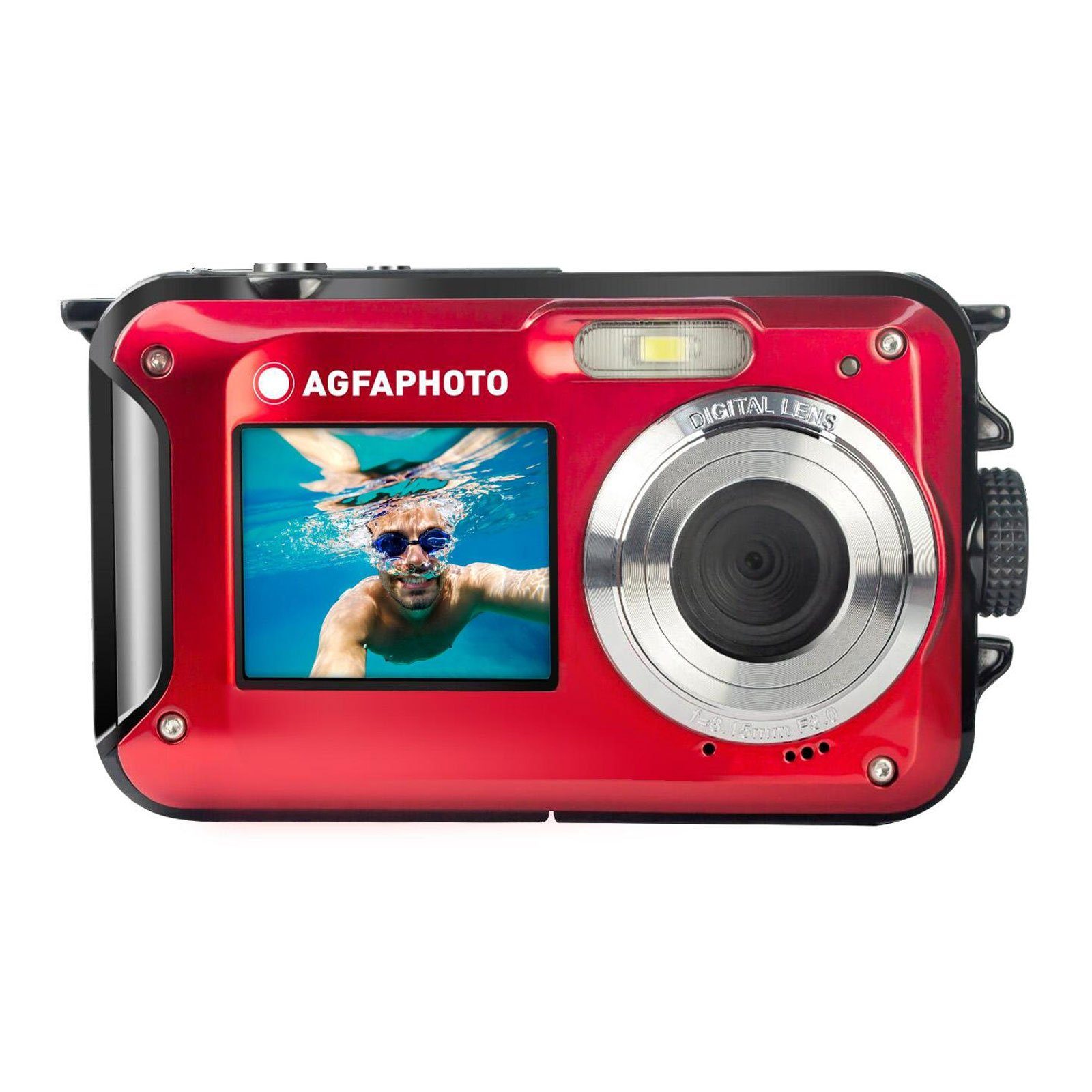 AGFA WP8000 Kompaktkamera (Gesichtserkennung, 16X digital zoom, Bildstabilisierung)
