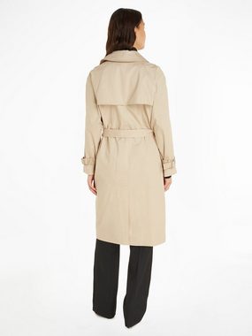 Calvin Klein Outdoorjacke ESSENTIAL TRENCH COAT (Set, 2-St., mit Gürtel) mit Gürtel