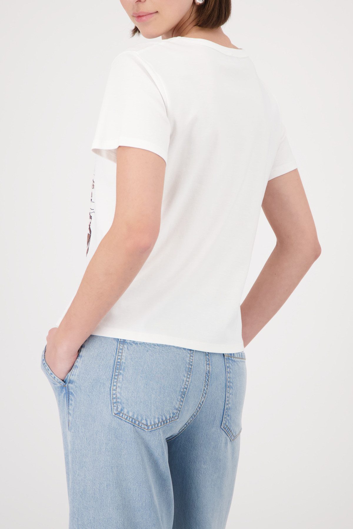 Monari T-Shirt Shirt City Regular fit mit City-Print