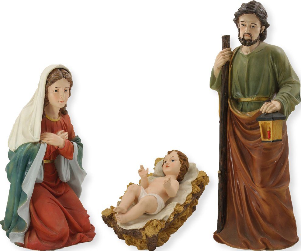 Höhe St) Krippenfigur in 3x Familie, cm: 80 FADEDA FADEDA Heilige (3