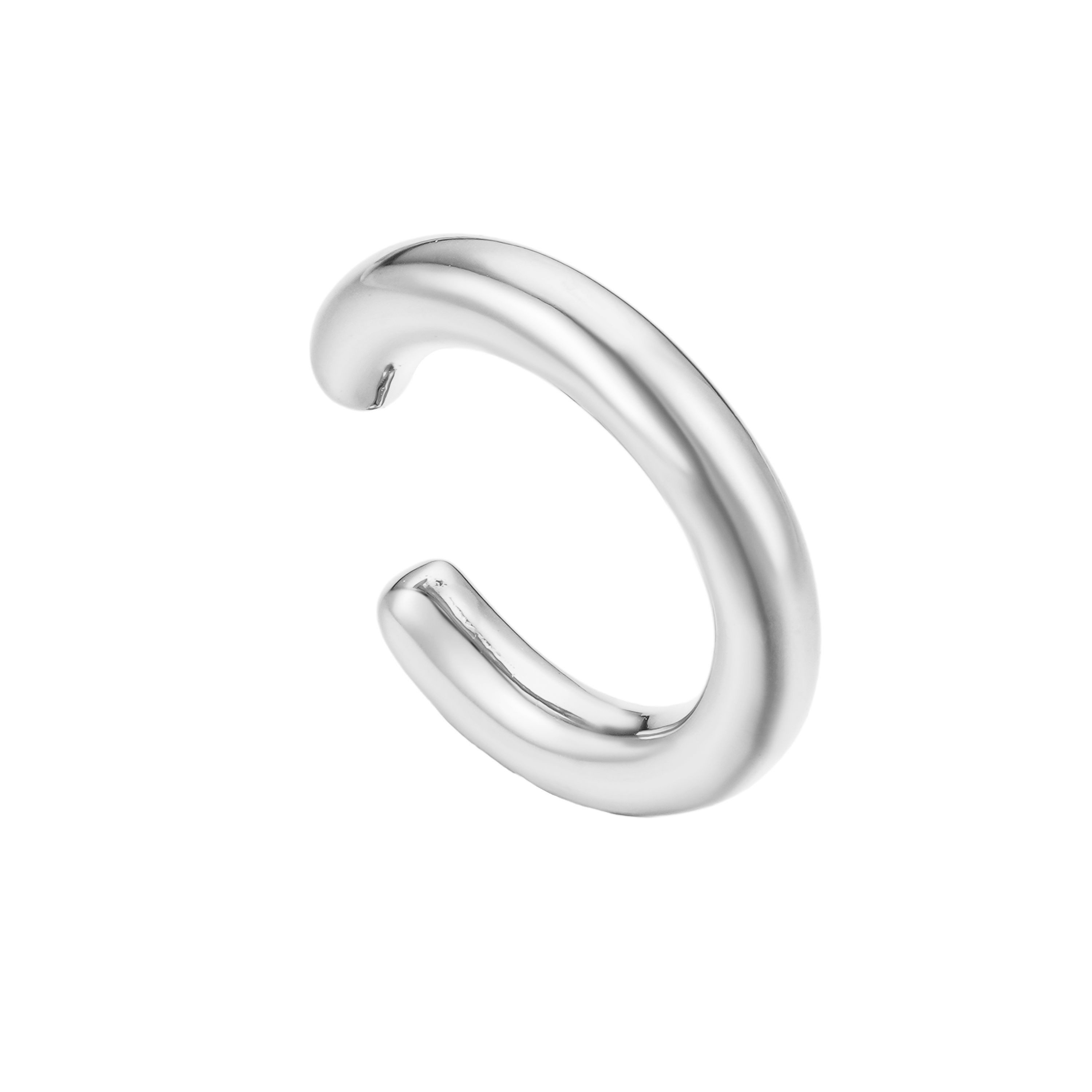 Brandlinger Ohrklemme Cuff Calais, Silber 925 vergoldet, Ohrklemme dreifach