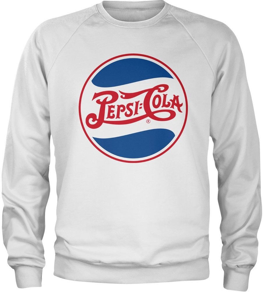 Pepsi Co Rundhalspullover Retro Logo Sweatshirt