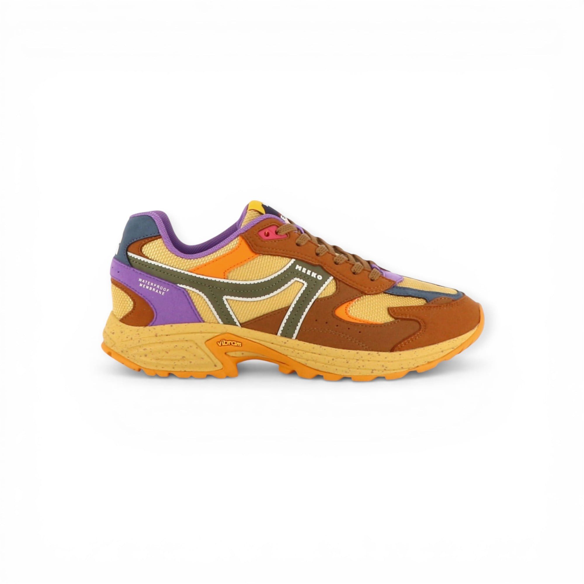 Meeko Capra Savannah (wasserdicht) braun/gelb/violett Sneaker