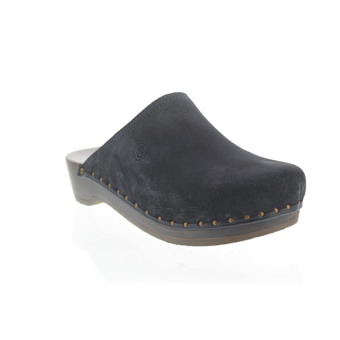 BERKEMANN Berkemann Original Velours-Toeffler, blau Velours günstig online kaufen