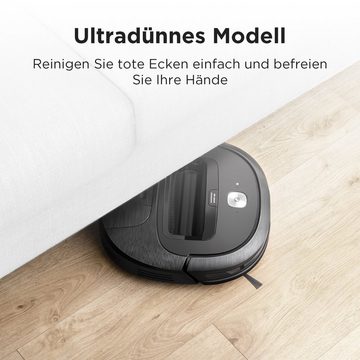 Midea Saugroboter VCR20B, Roboterstaubsauger saug wischroboter,Robot Vacuum Cleaner 3 Saugmodi,Automatisch Aufladen,2000 Pa, bis zu 100 Min, Ideal für Tierhaare, Teppiche und Hartböden, Leise und ultradünn