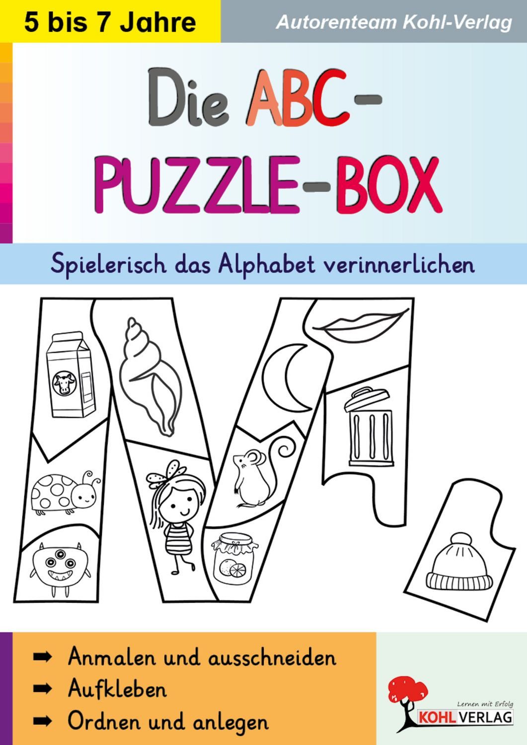 Die ABC-Puzzle-Box / Autorenteam Kohl-Verlag