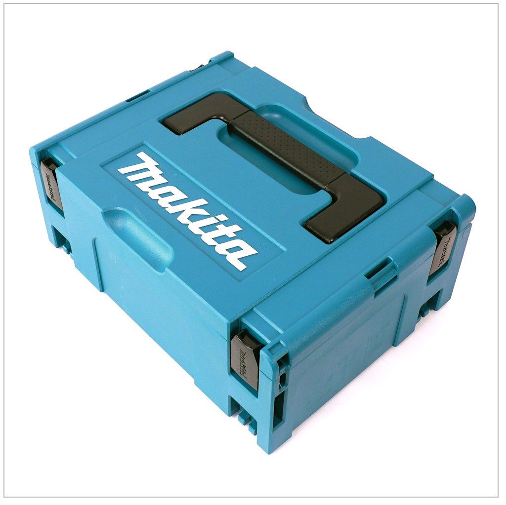 Makita Werkzeugkoffer MAKPAC 2 Systemkoffer - mit Einlage für BTD / DTD 129 / 146 und BTW