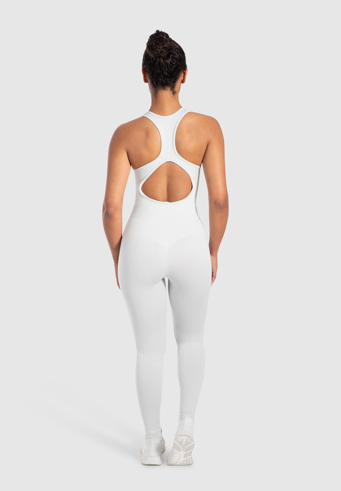 Smilodox Jumpsuit Elsie, Seamless Einteiler, Racerback, Ganzkörperanzug fig günstig online kaufen
