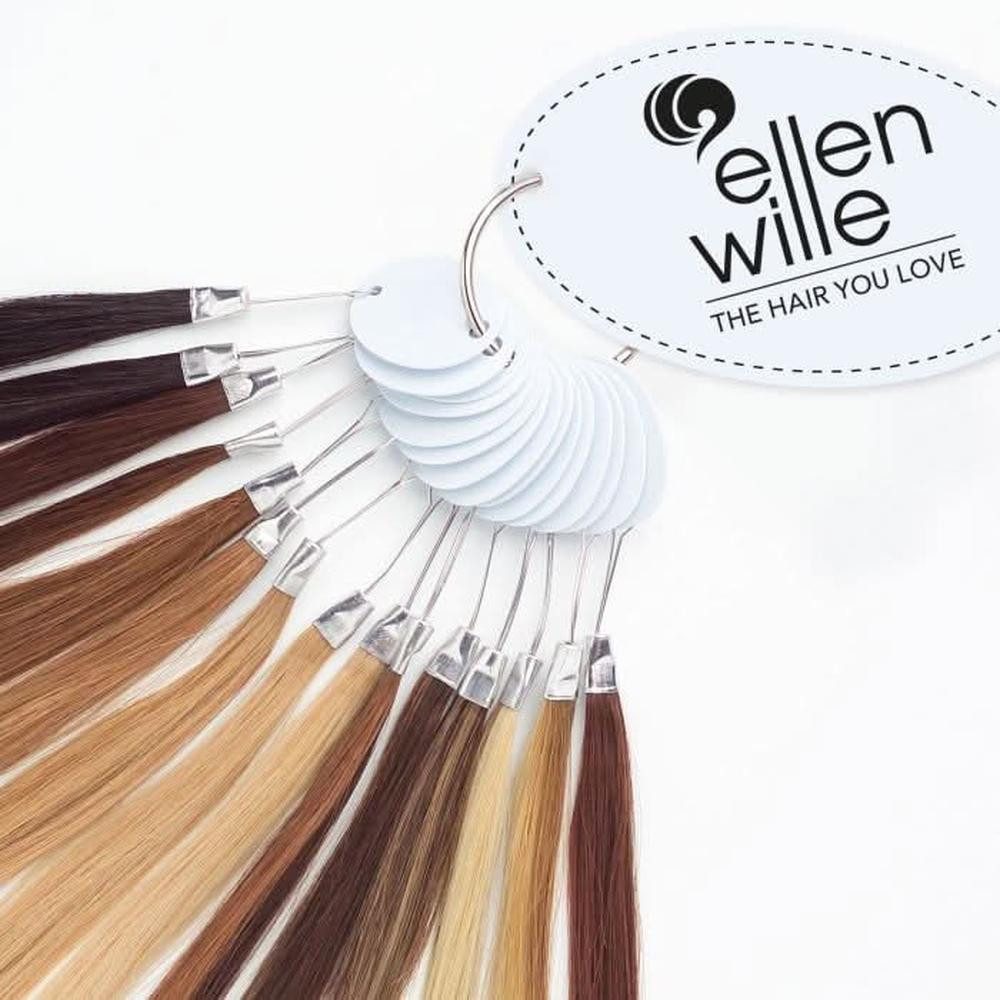 Ellen Wille Kopftuch Ellen Wille Farbring (Basic), Mit originalen Farbmuster-Strähnen für präzise Farbwahl.