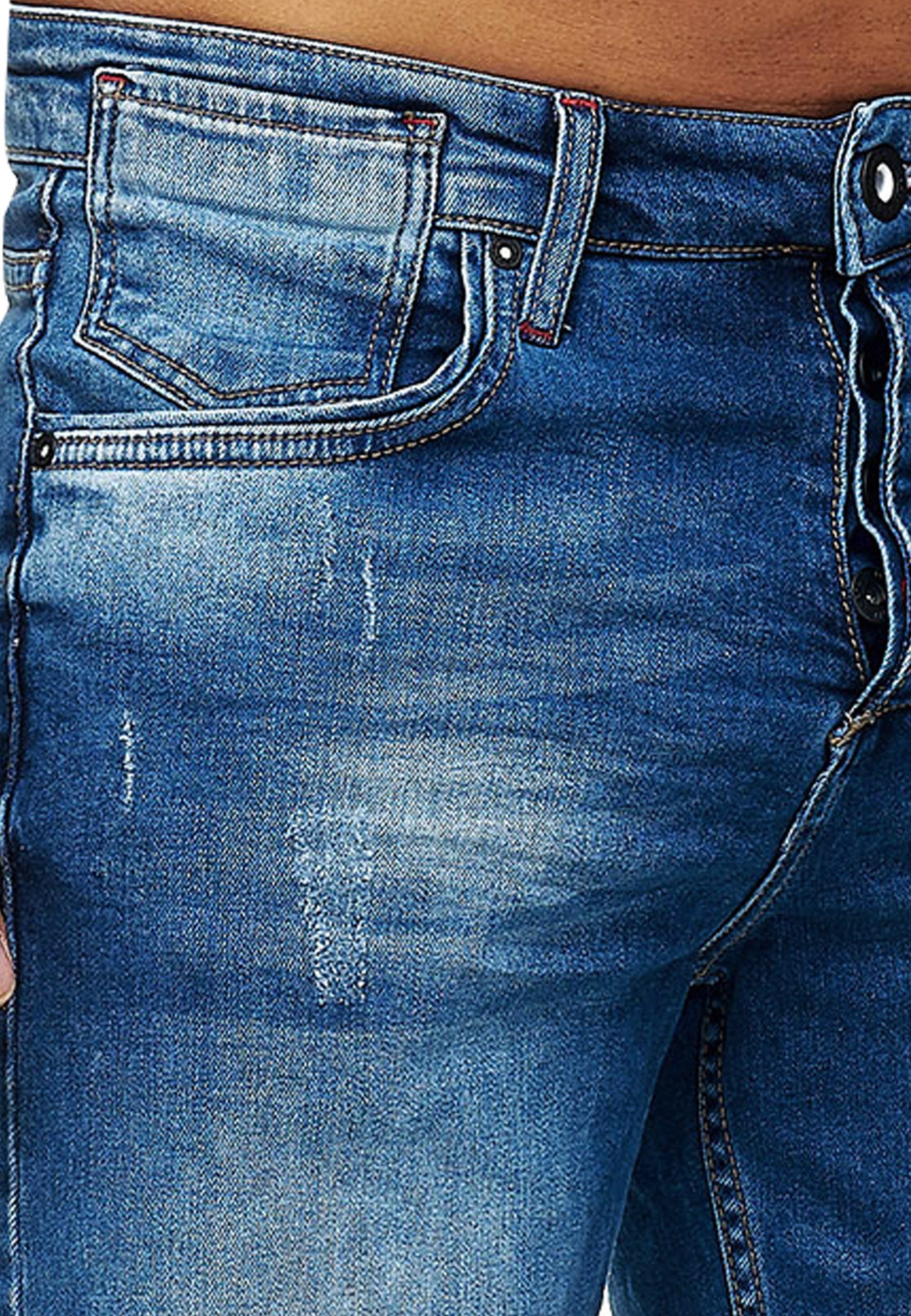 Rusty Neal Shorts Satto mit kariertem Umschlag