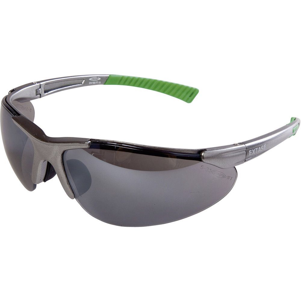 Ekastu Arbeitsschutzbrille Ekastu 277 375 Schutzbrille Grau, Grün DIN EN 166-1