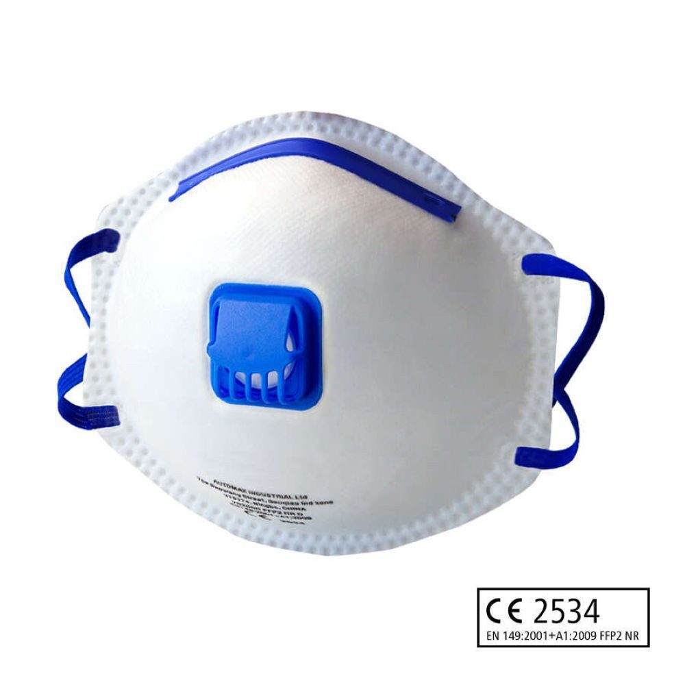 siegmund care Filtrierende Halbmasken FFP2 10x FFP2 Atemschutzmaske mit Ventil, 10-St., MHD: 31.12.2029, Filterleistung 99,0 %