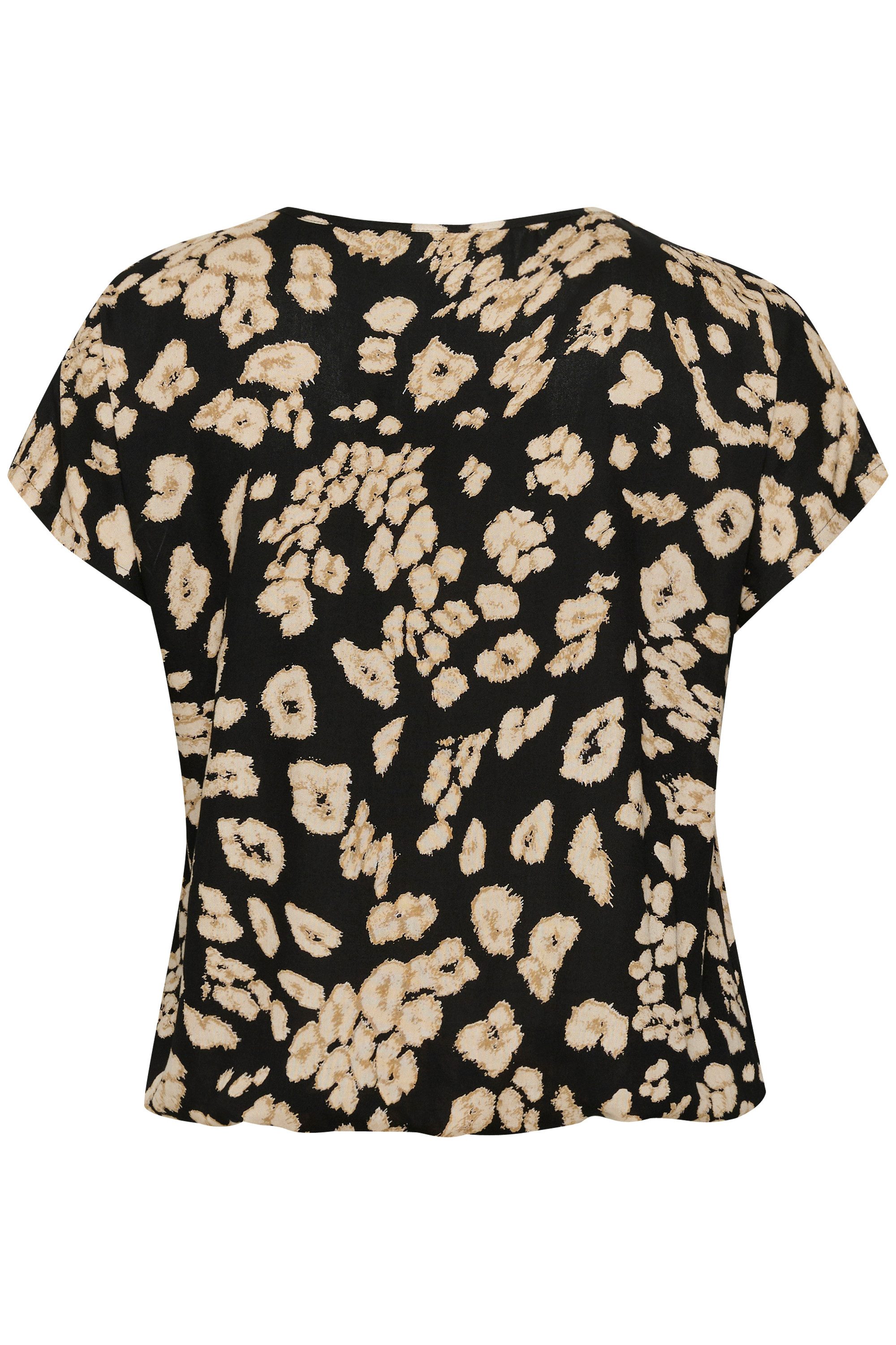 KAFFE Curve Kurzarmbluse Kurzarm-Bluse KCbella Große günstig online kaufen