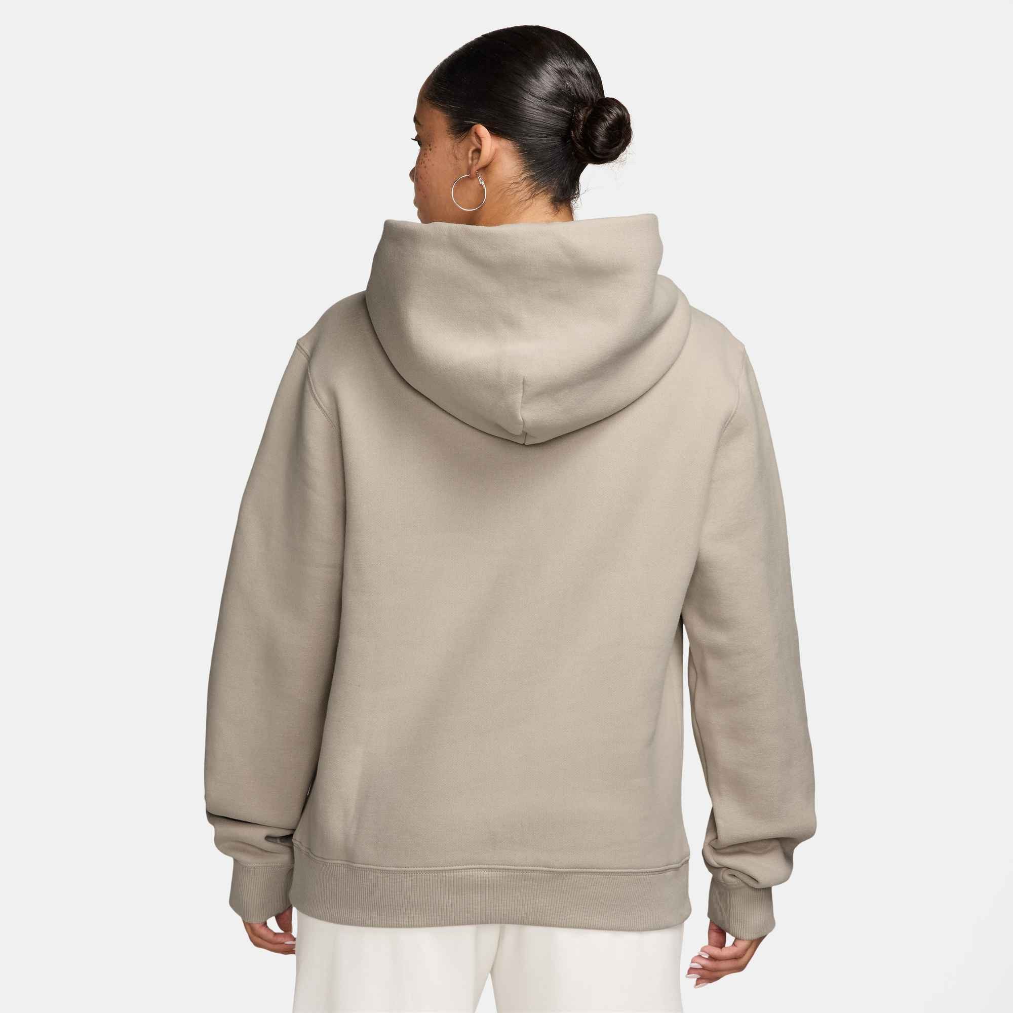 Nike Sportswear Kapuzensweatshirt W NK STDO FLC MW STD PO HDY mit Kapuze, Langarm, aus angerauter Sweatware, Basic-Passform
