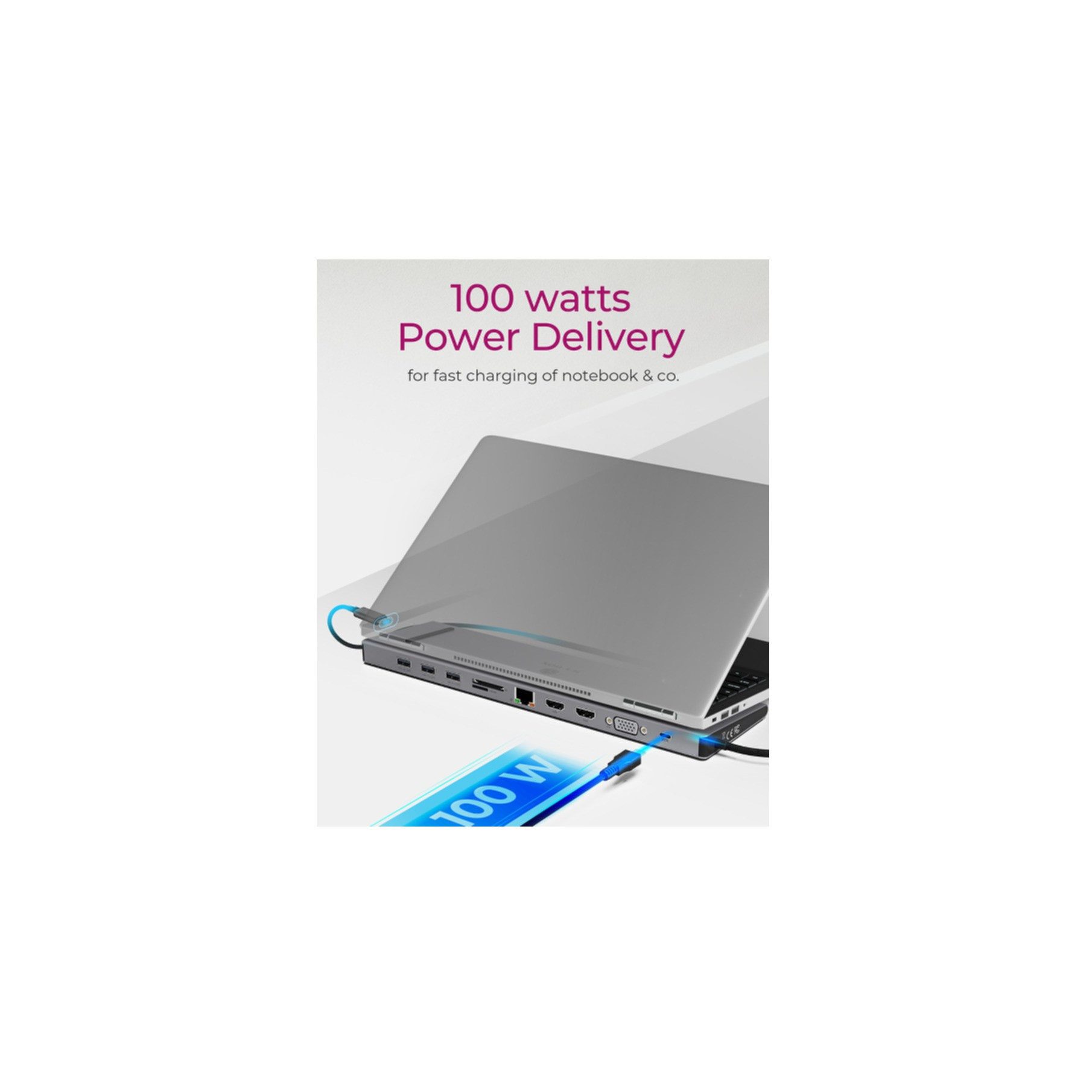 Raidsonic Laptop-Dockingstation IB-DK2106-C