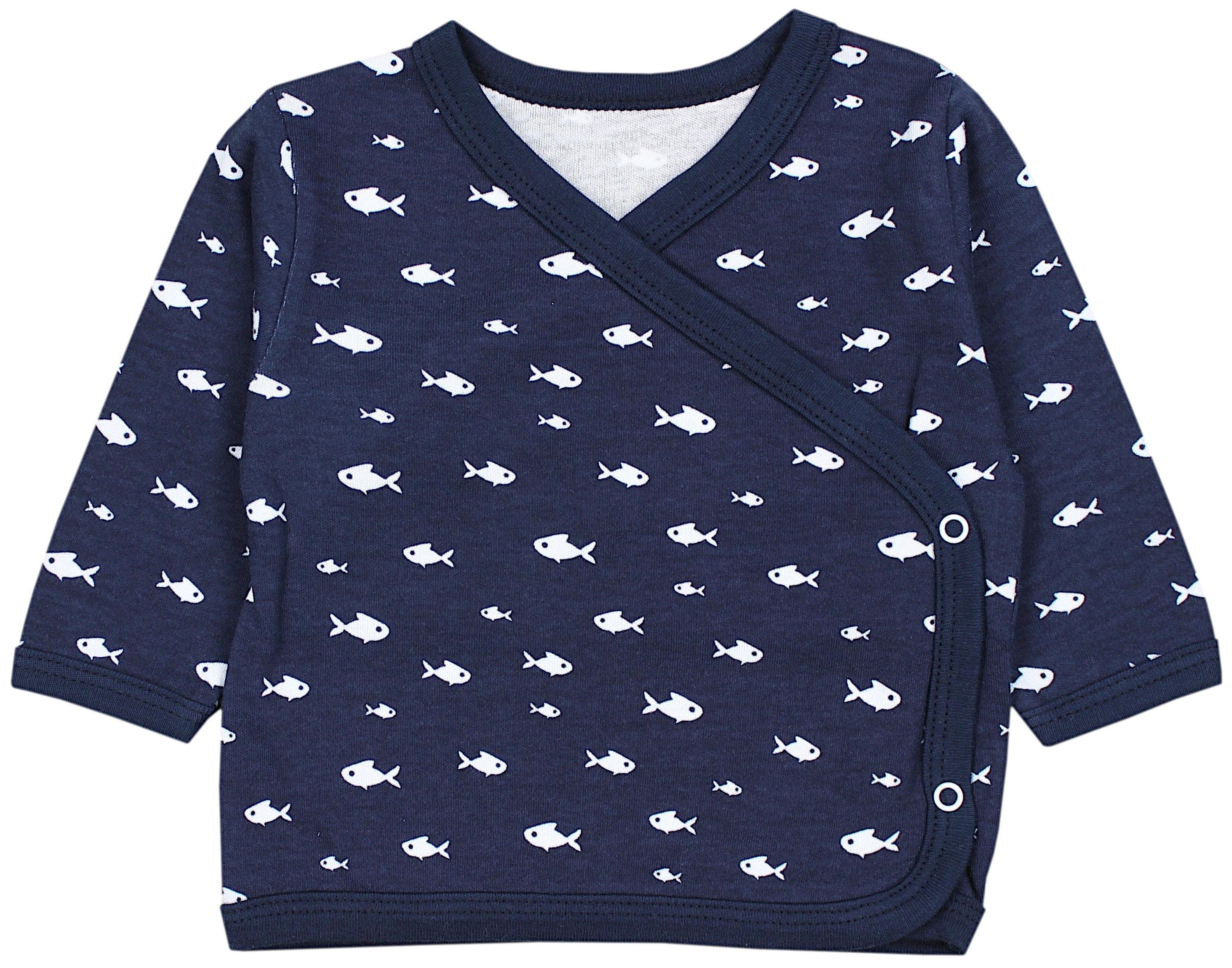 TupTam Wickelshirt TupTam Baby Jungen Langarm Wickelshirt Baumwolle 5er Set