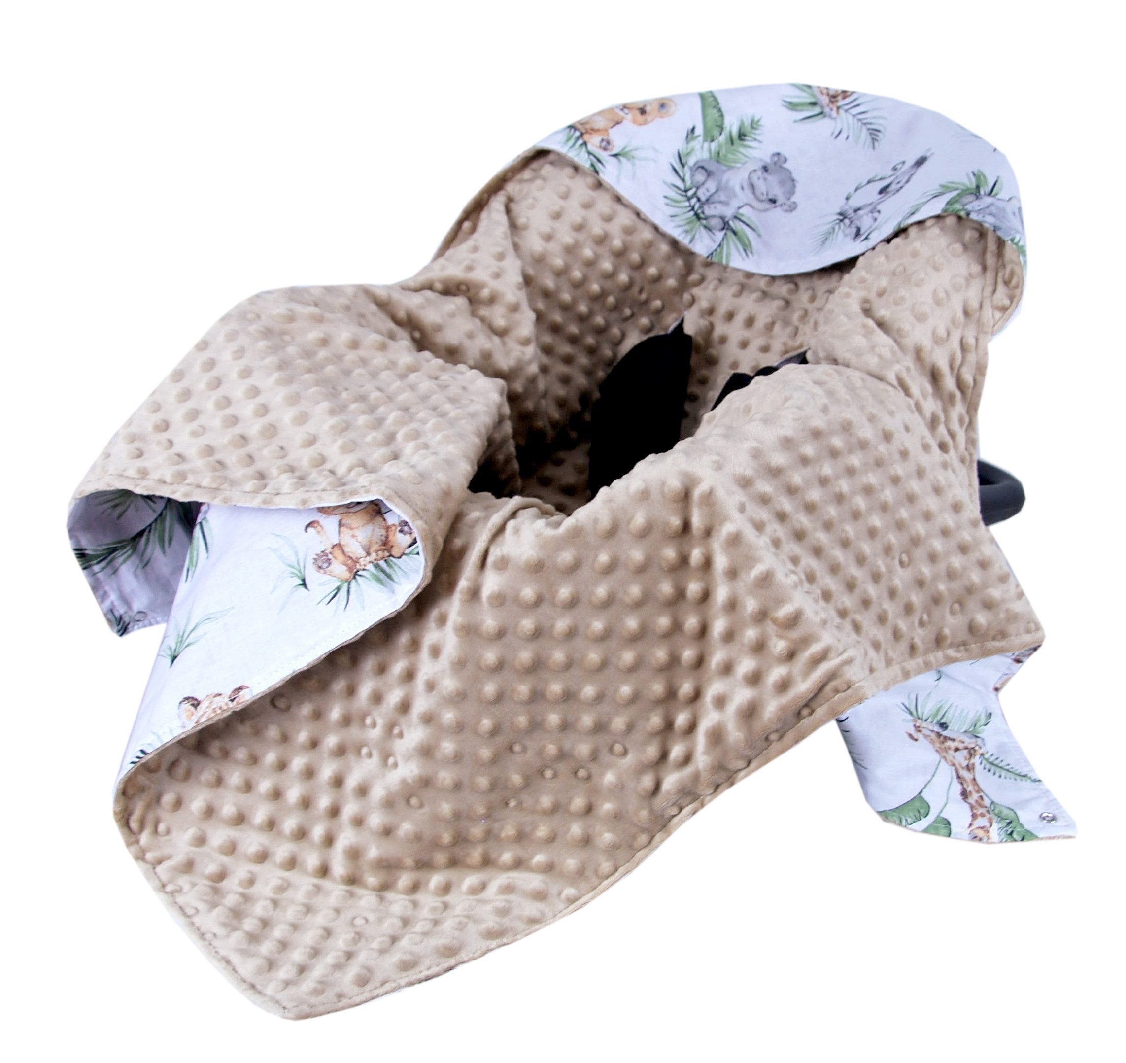 Einschlagdecke BabyLux Baby EINSCHLAGDECKE Babyschale 90x90 günstig online kaufen