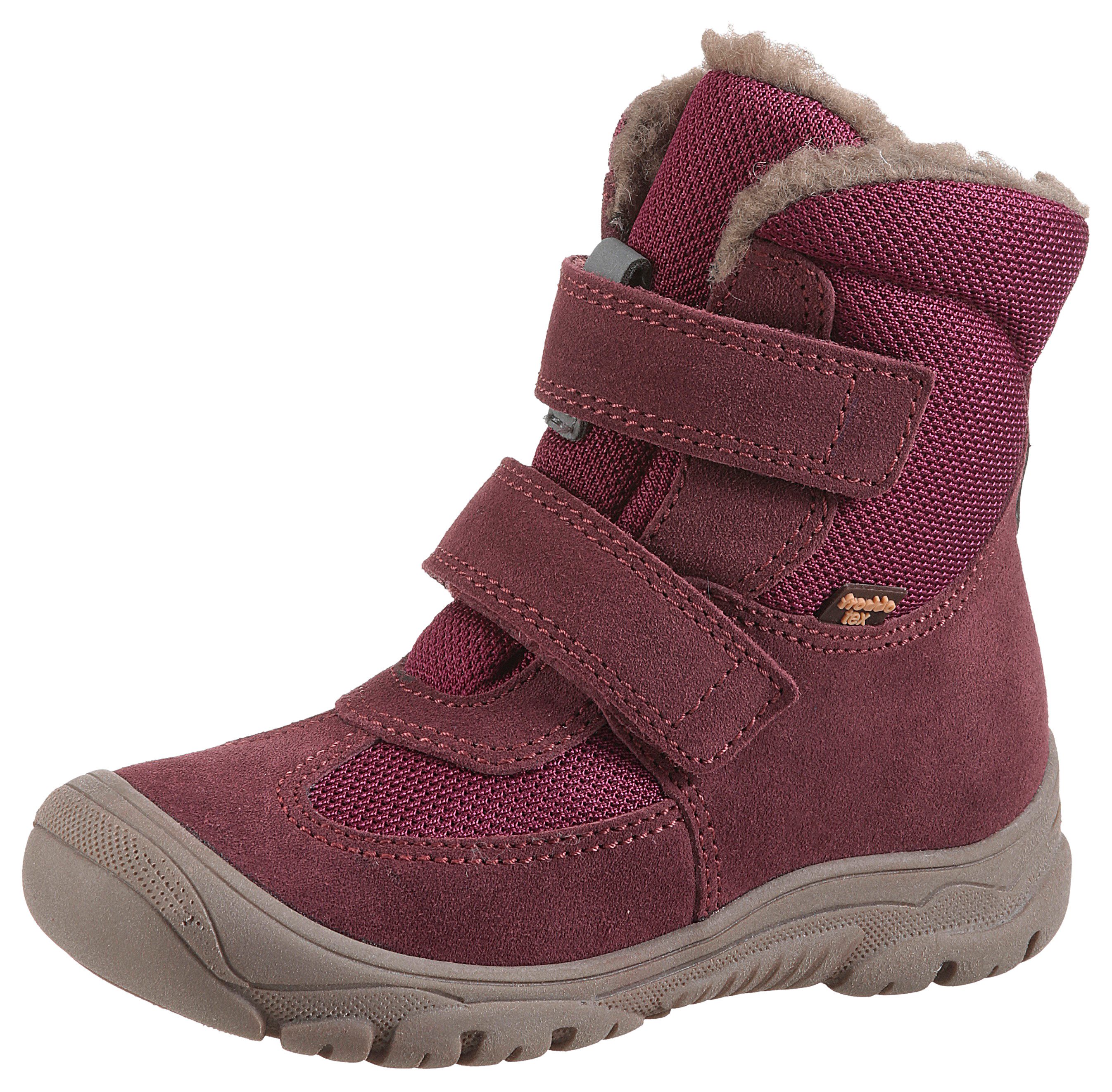 froddo® LINZ WOOL TEX HIGH Winterstiefel Snowboot, Klettboot, Winterschuh mit Wollfutter