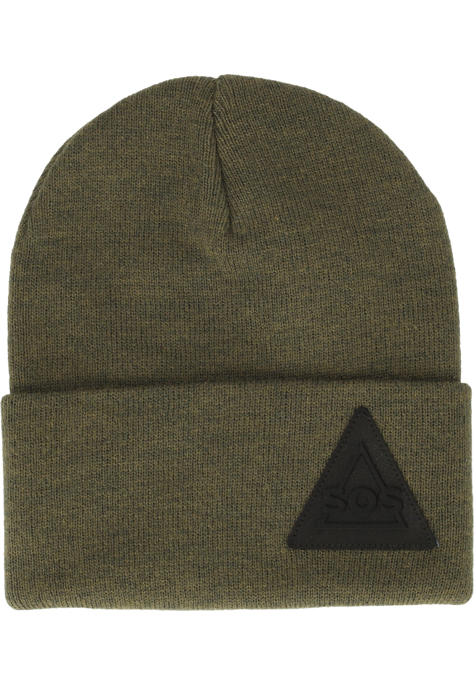 SOS Beanie Caucasus mit stylischem Umschlag