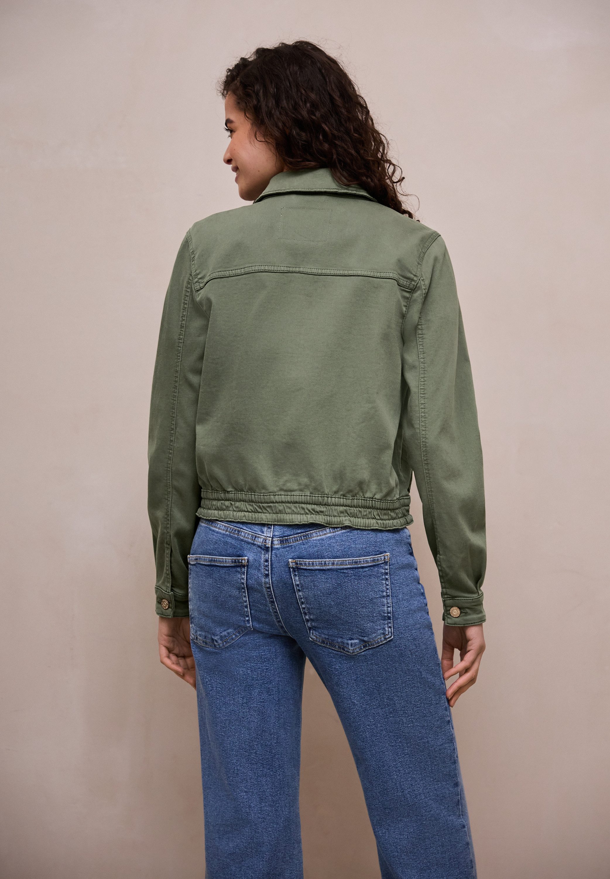 STREET ONE STUDIO Jeansjacke im Denim-Style günstig online kaufen