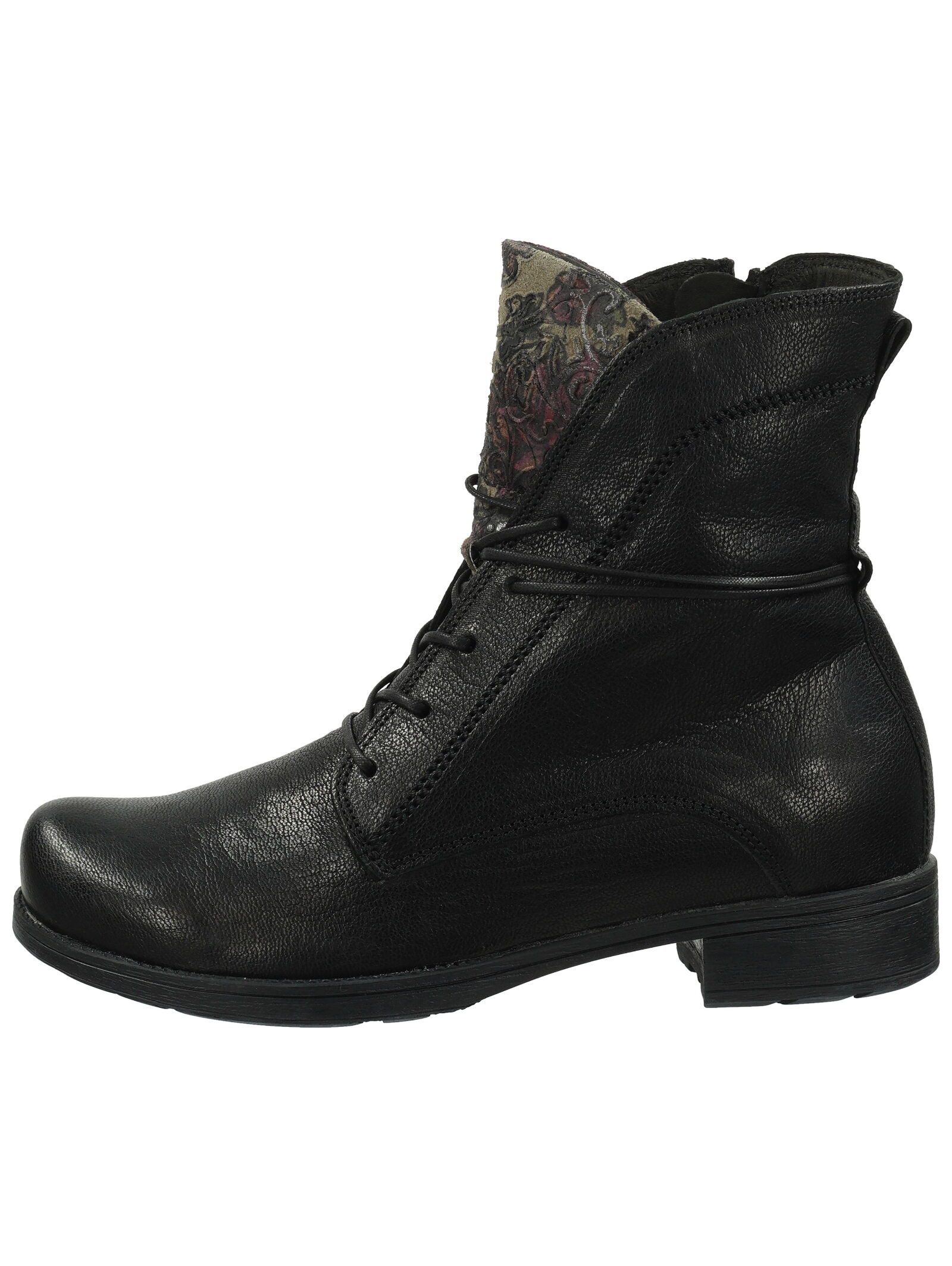 Think! Think! Stiefelette Nappaleder Schnürstiefelette