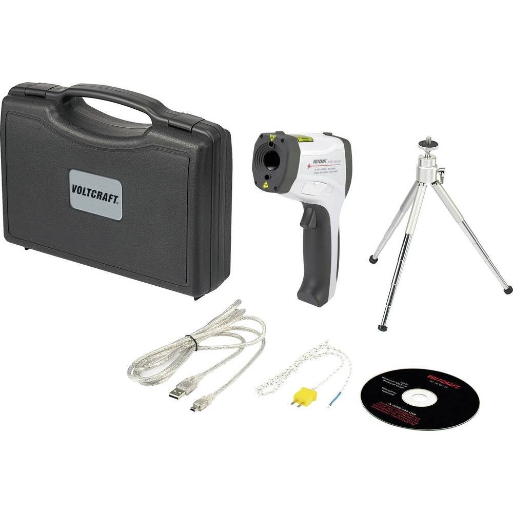 VOLTCRAFT Infrarot-Thermometer IR-Thermometer 1599565, Pyrometer