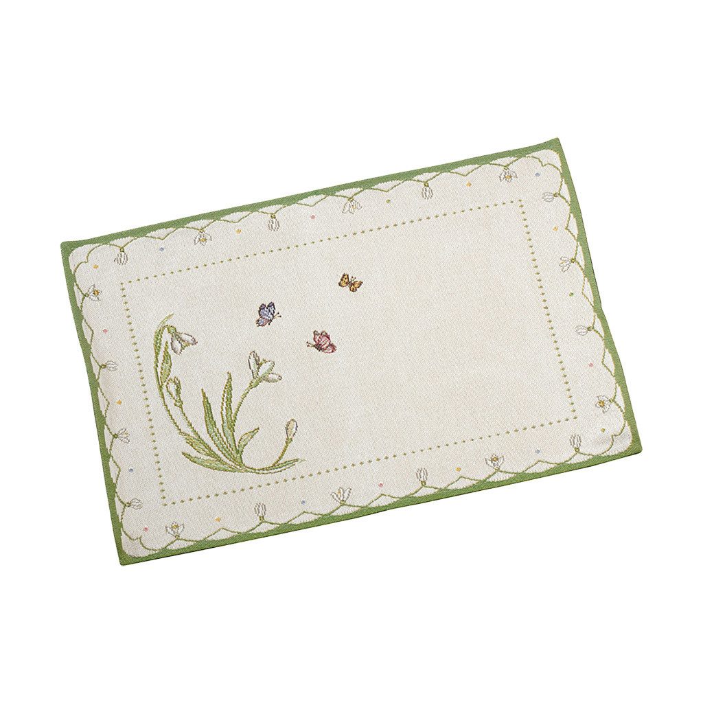 Villeroy & Boch Platzset Colourful Spring Platzset, Schneeglöckchen, 4Stk