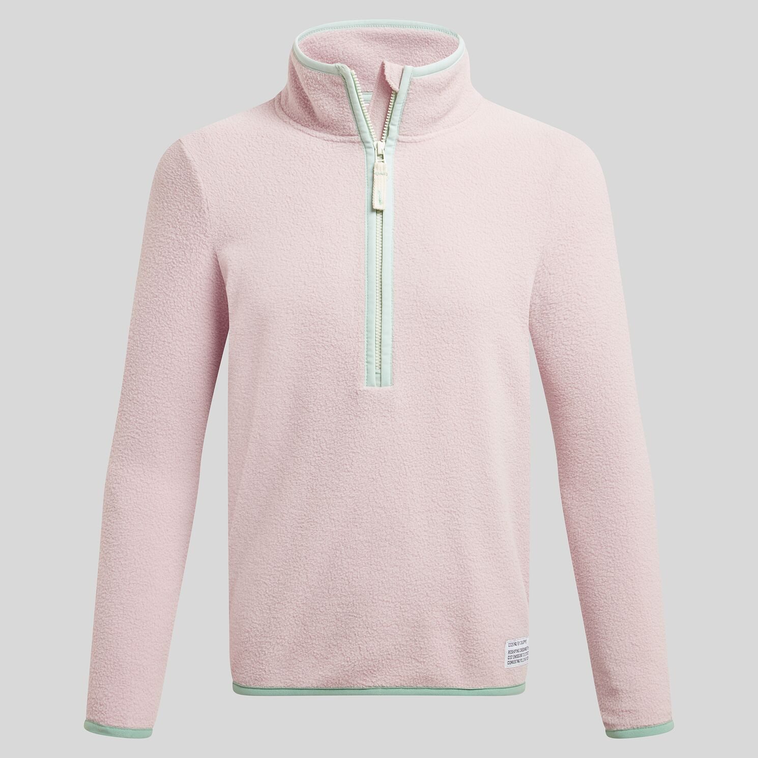 Craghoppers Strickfleecejacke Craghoppers - CO2 Half Zip Kinder Fleece Fleecejacke, rosa