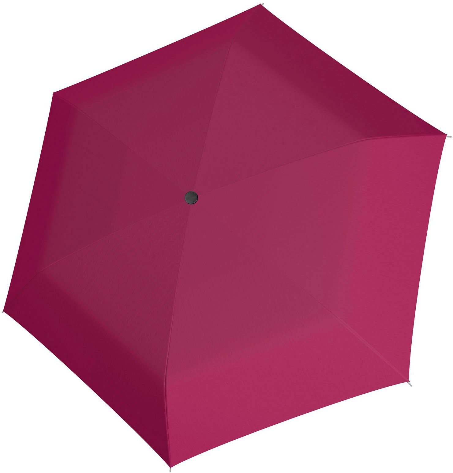 doppler® Taschenregenschirm Carbonsteel Slim uni, very berry | Taschenschirme