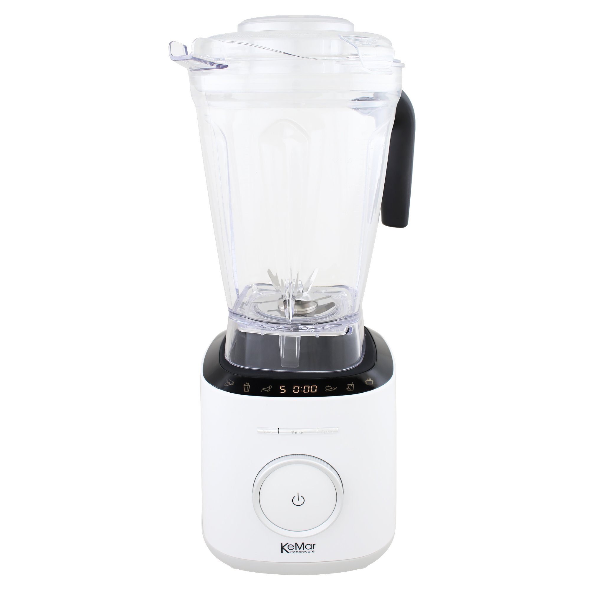 KeMar Kitchenware Standmixer KSB-300, 1500 W, Touch Display, 6 Programme, Pulsefunktion