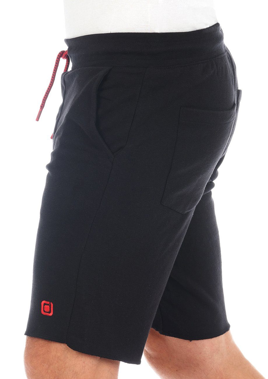 riverso Sweatshorts Herren Sportshorts RIVMax Regular Fit Bermudashort mit Kordelzug