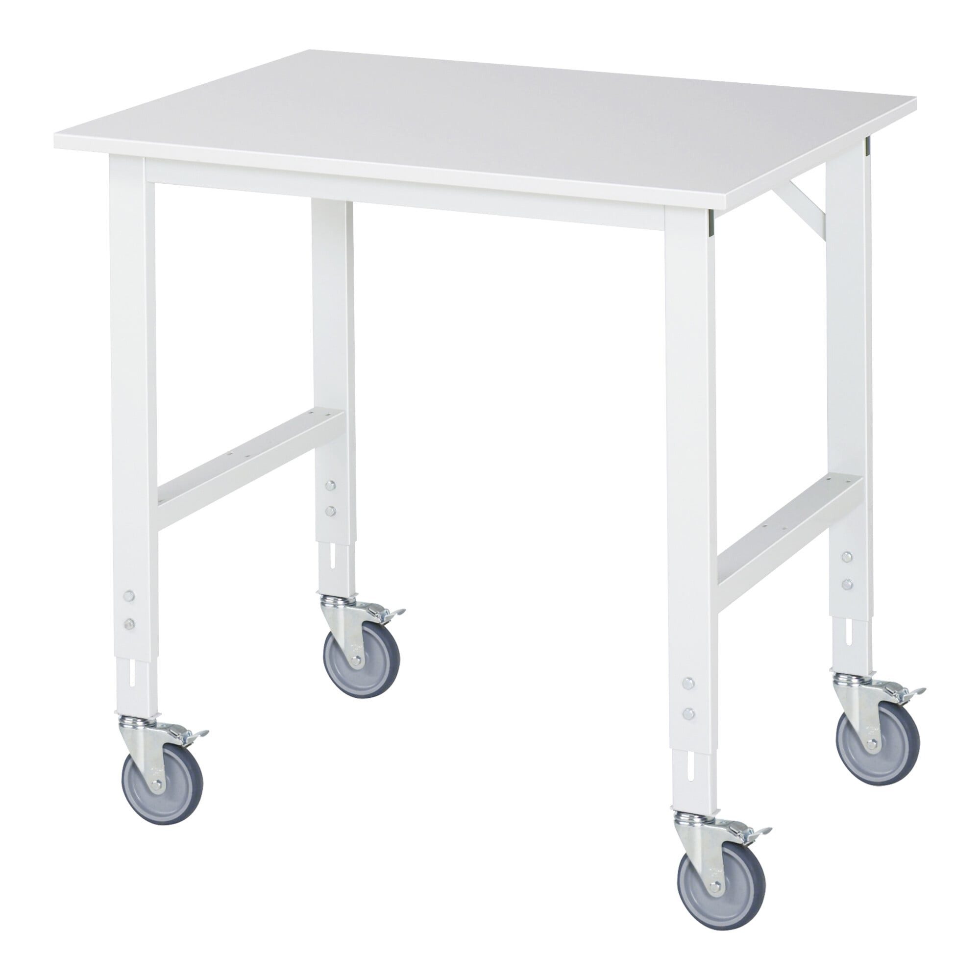 RAU Werkbank Rau Fahrbarer Arbeitstisch Tom (4 LR), B1000xT800xH910-1230mm, M-Platt