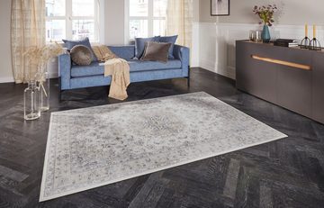 Teppich Nain, ELLE DECORATION, rechteckig, Höhe: 7 mm, Orientalisch, Orient, Kurzflor, Wohnzimmer, Schlafzimmer, Vintage-Look