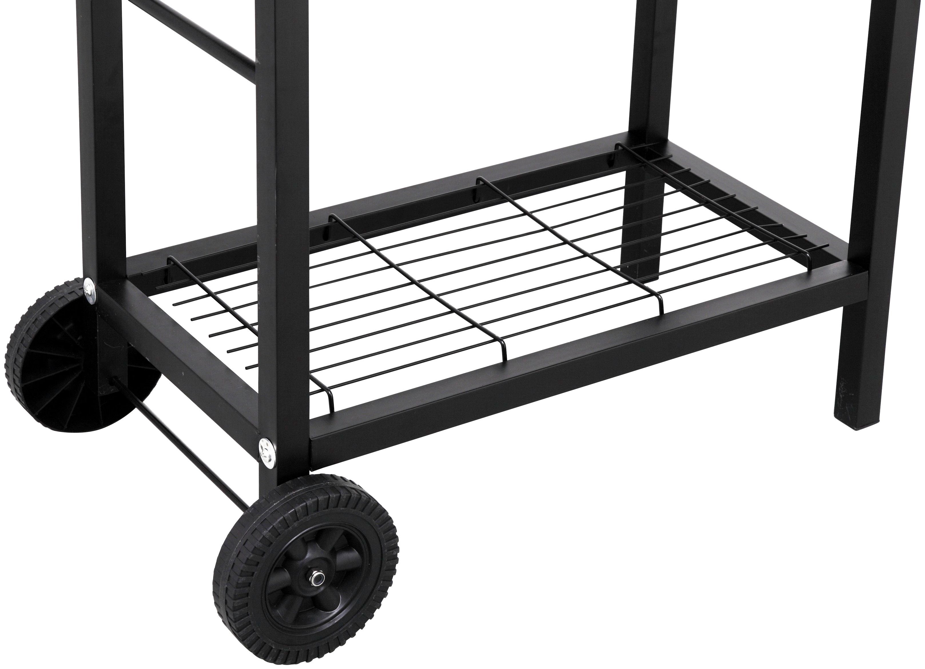 Tepro Holzkohlegrill Grillfass Detroit, BxTxH: 94x43x92 cm – Bild 3 von 4