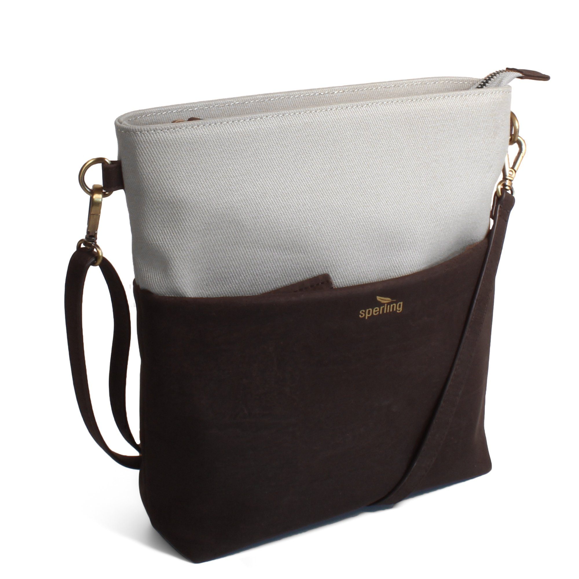 Sperling Bags Handtasche Classic, aus Kork und Bio-Baumwolle