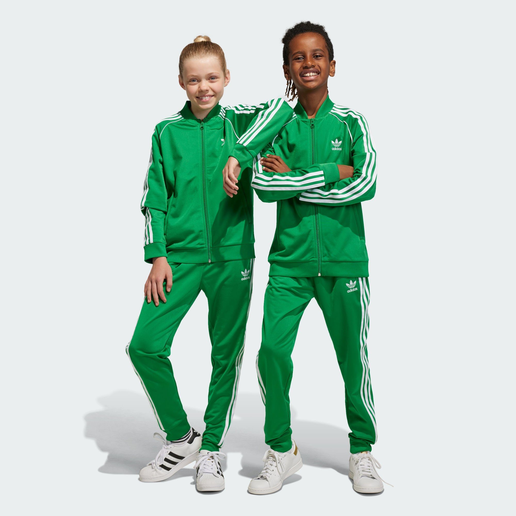 adidas Originals Leichtathletik-Hose ADICOLOR SST TRAININGSHOSE Green | 