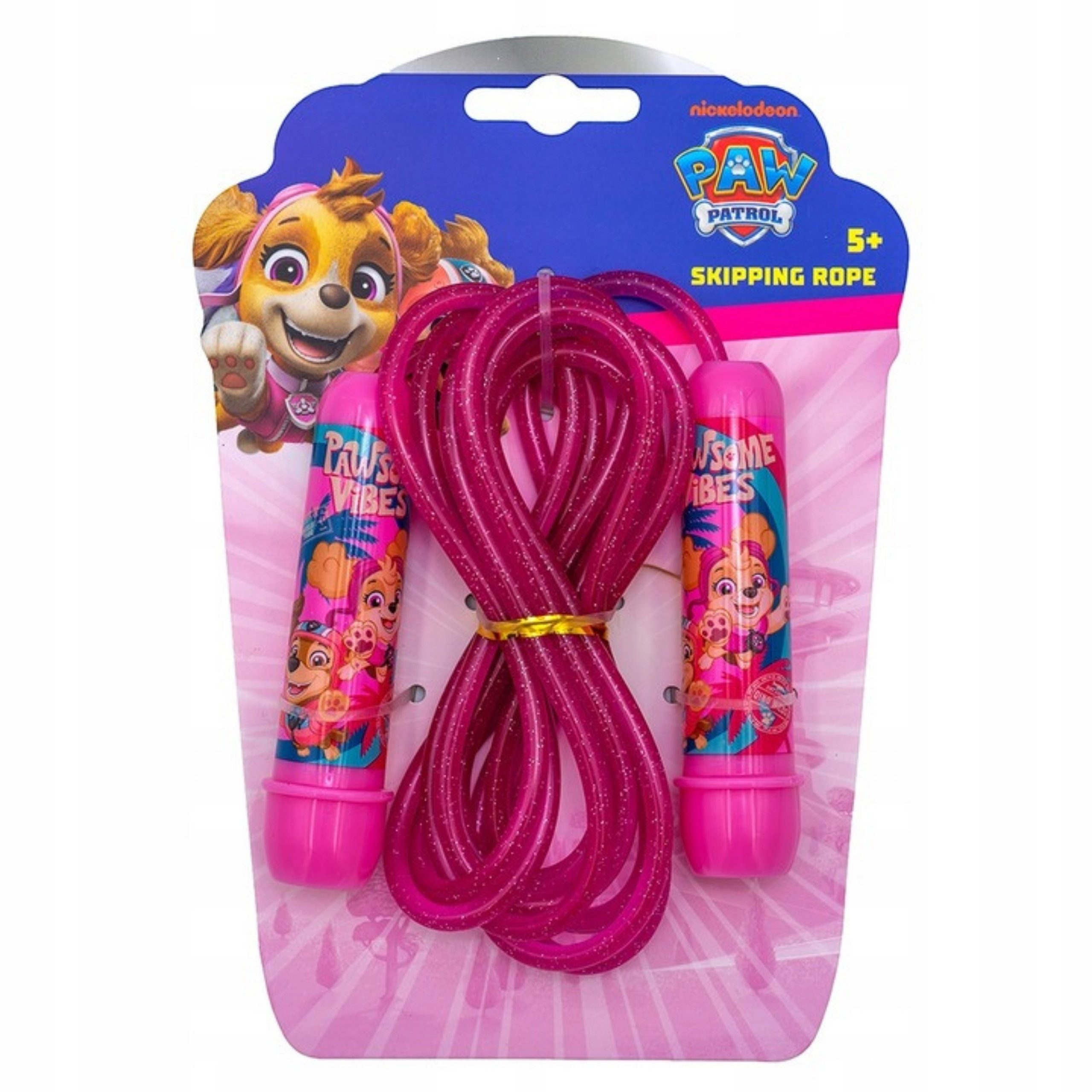 PAW PATROL Springseil Paw Patrol Rosa – Springseil für Mädchen, 2,4 m lang